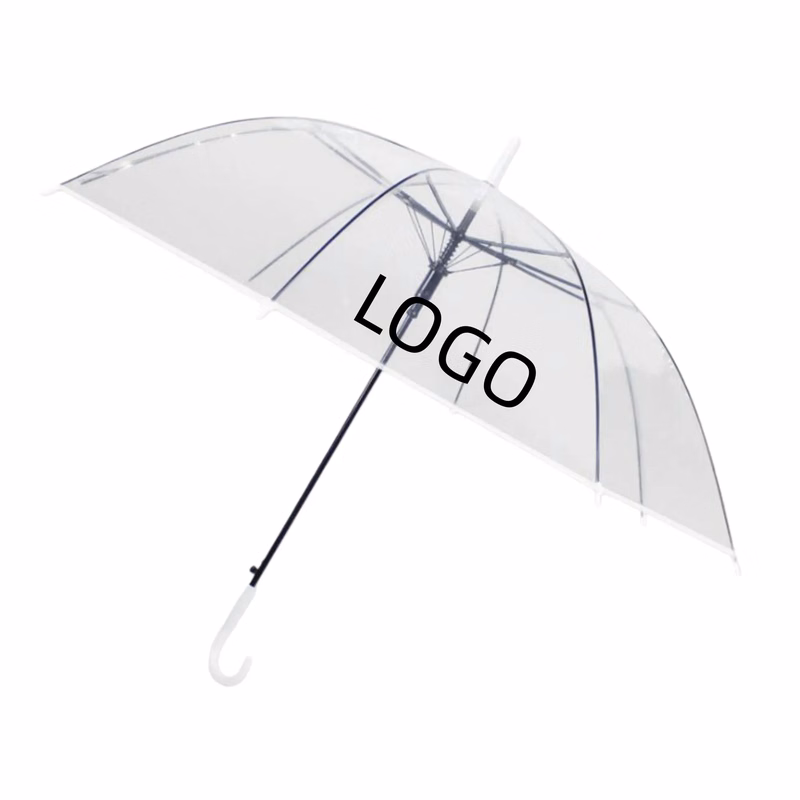 Long Handle Transparent Bubble Umbrella For Outdoor