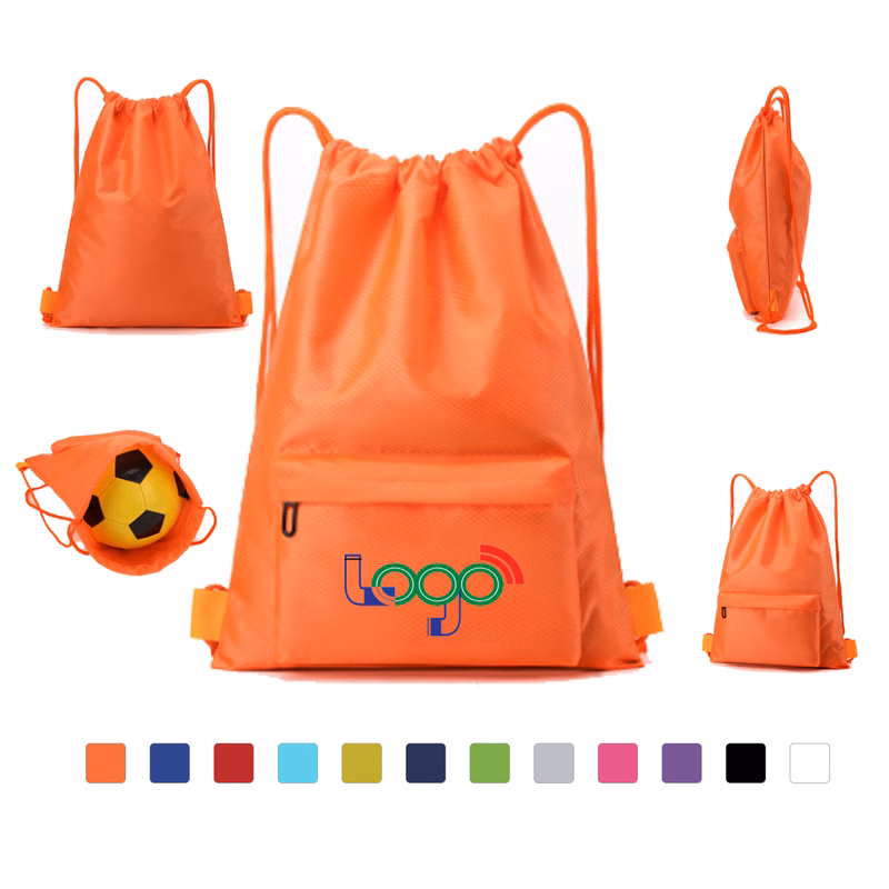Lightweight Custom Drawstring Bag For Sports And Events