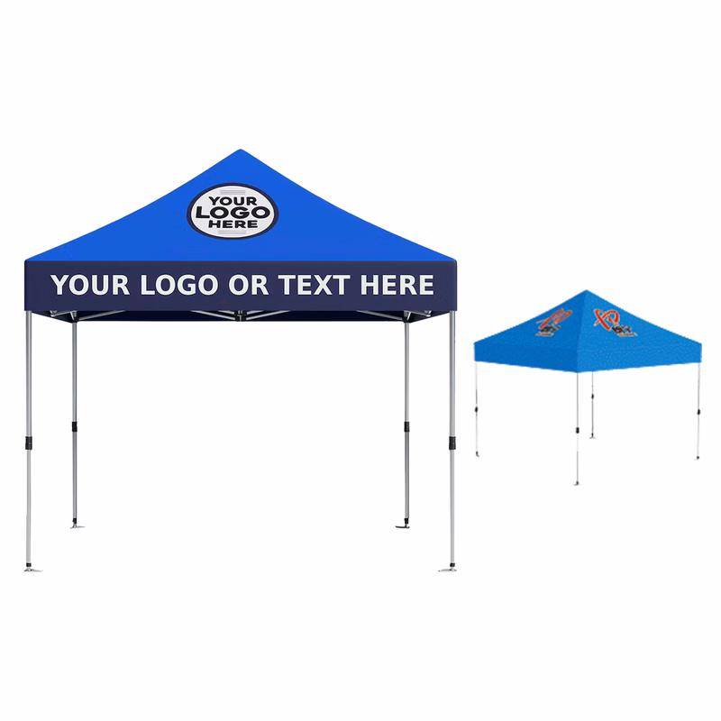Branded Promotional Canopy Tent With Full Logo Printing For Outdoor Events
