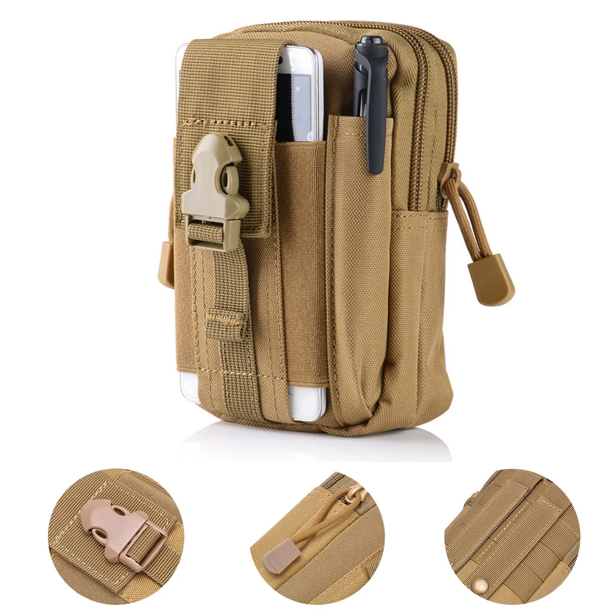 Multi-Purpose Thigh Waist Fanny Pouch Pocket 1