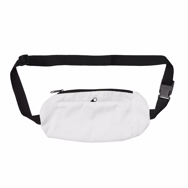 Sublimation Oval Running Belt w/ 2 Pockets 10.5x2.5x5 in