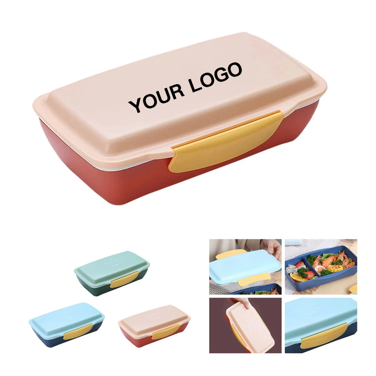 Plastic Leakproof Bento Lunch Box 1