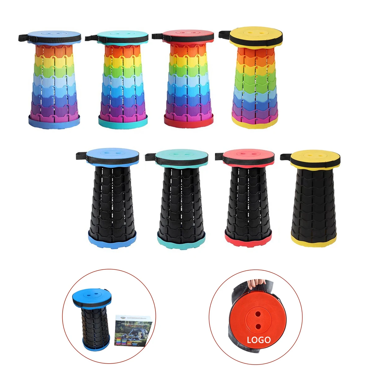 Lightweight Foldable Stool for Camping Fishing 1