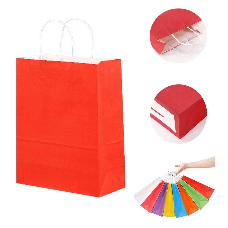 Colored Kraft Bags