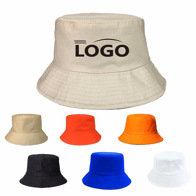 Cotton Bucket Hat Durable Foldable Customizable Fisherman