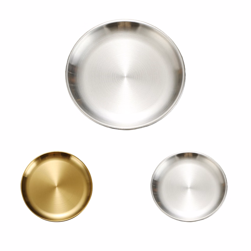 MOQ100 Vintage Stainless Steel Barbecue Tray