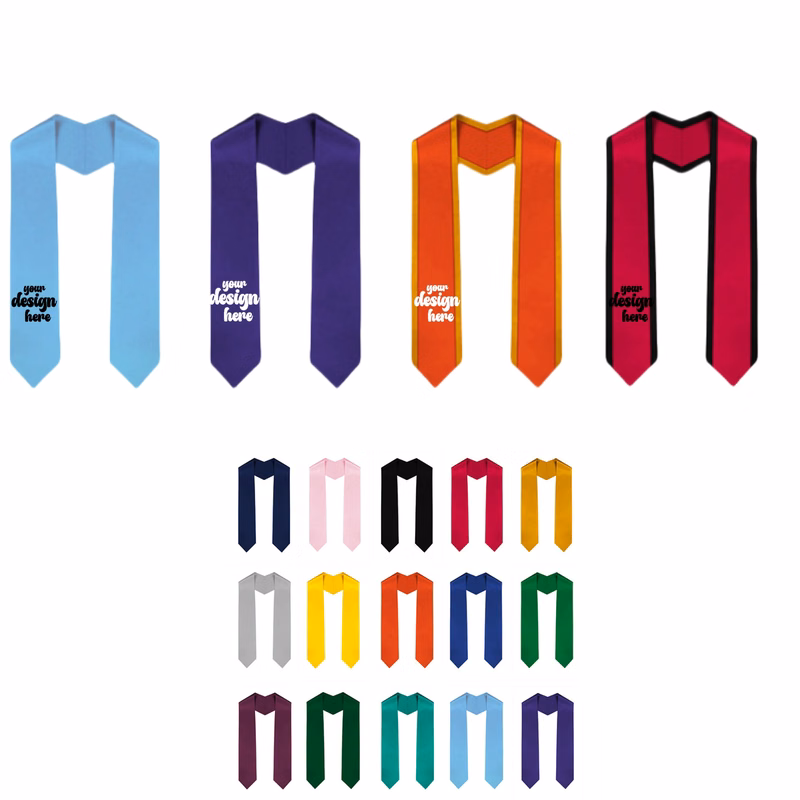 Unisex Custom Graduation Stole Sash