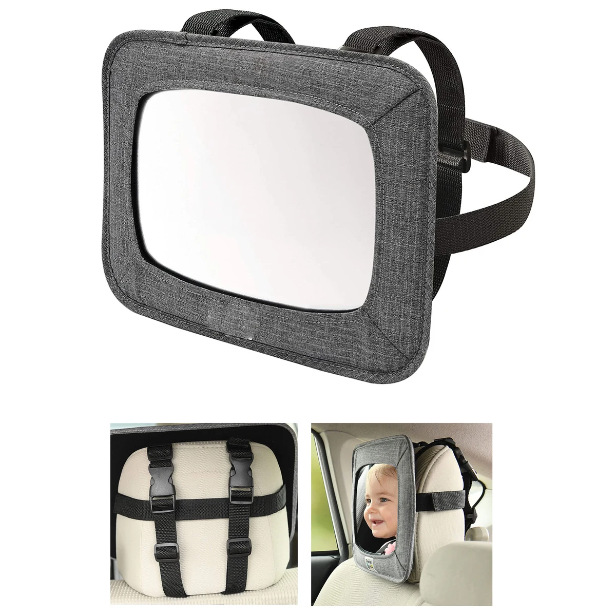 Baby Toddler Car Back Seat Safety Jumbo Rear Mirror 1