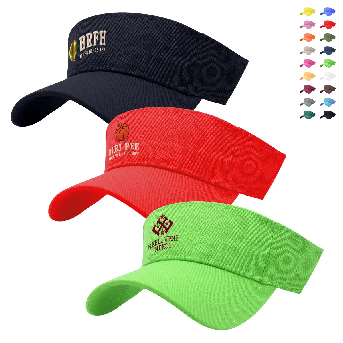Adjustable Empty Top Visor Cap 1