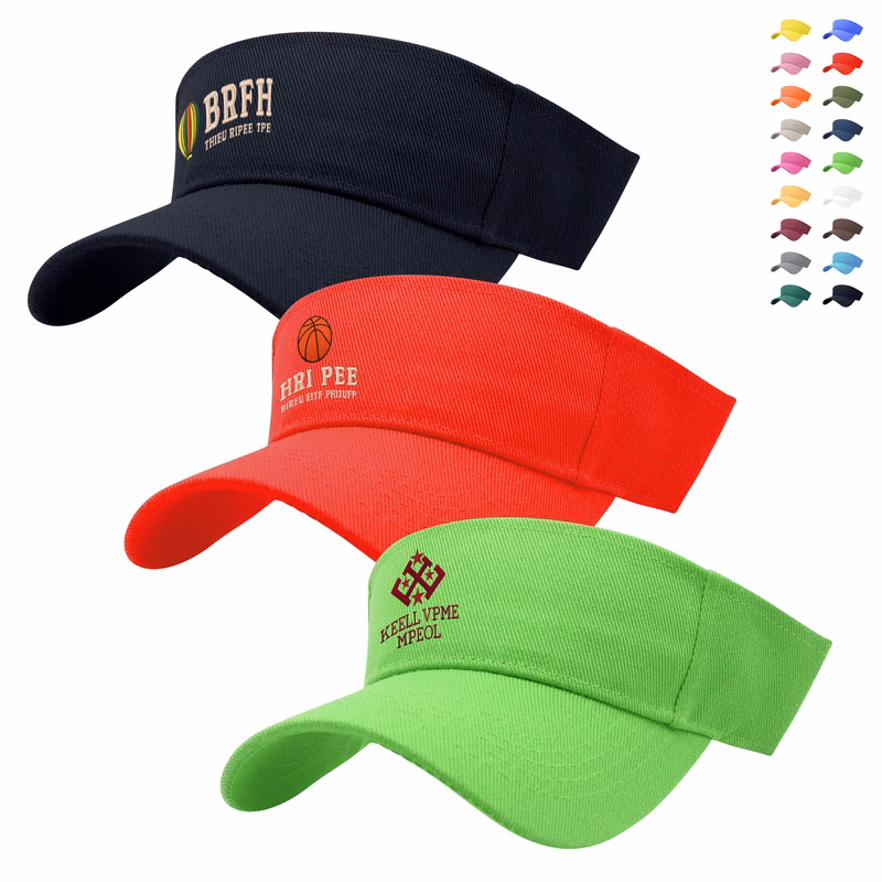 Adjustable Empty Top Visor Cap