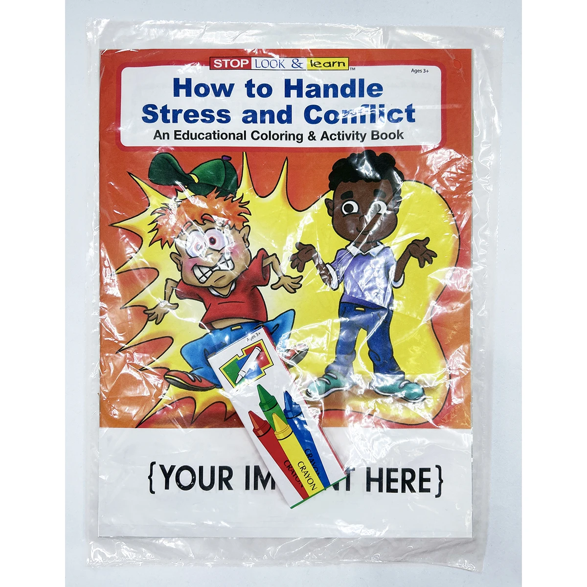 COLORING SET - How to Handle Stress and Conflict Coloring Book Fun Pack 1
