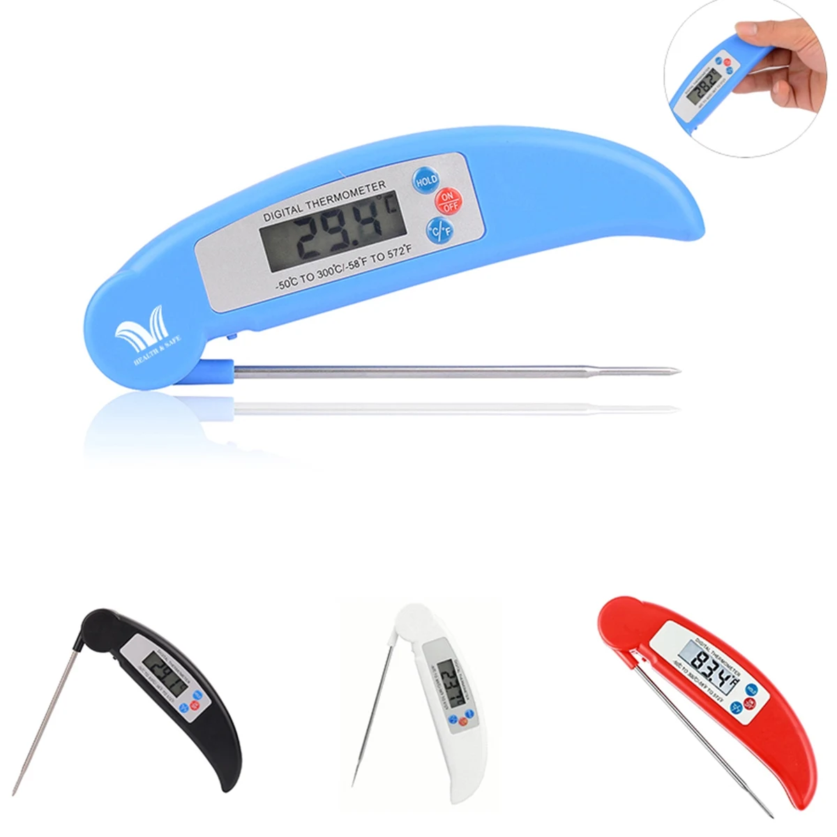 Instant Read Meat Thermometer For Bbq 1