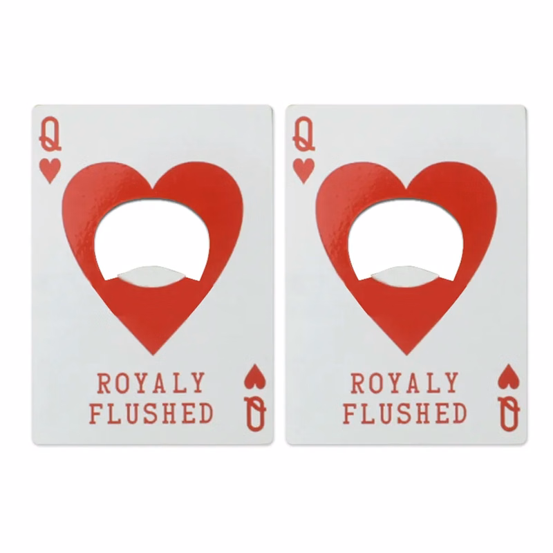 Queen of Hearts Bottle Opener