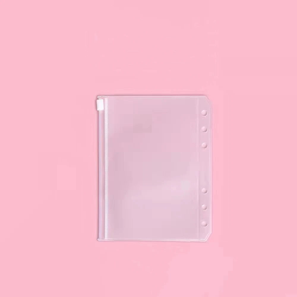 A5 Frosted PVC Self-Sealing Storage Bags 1