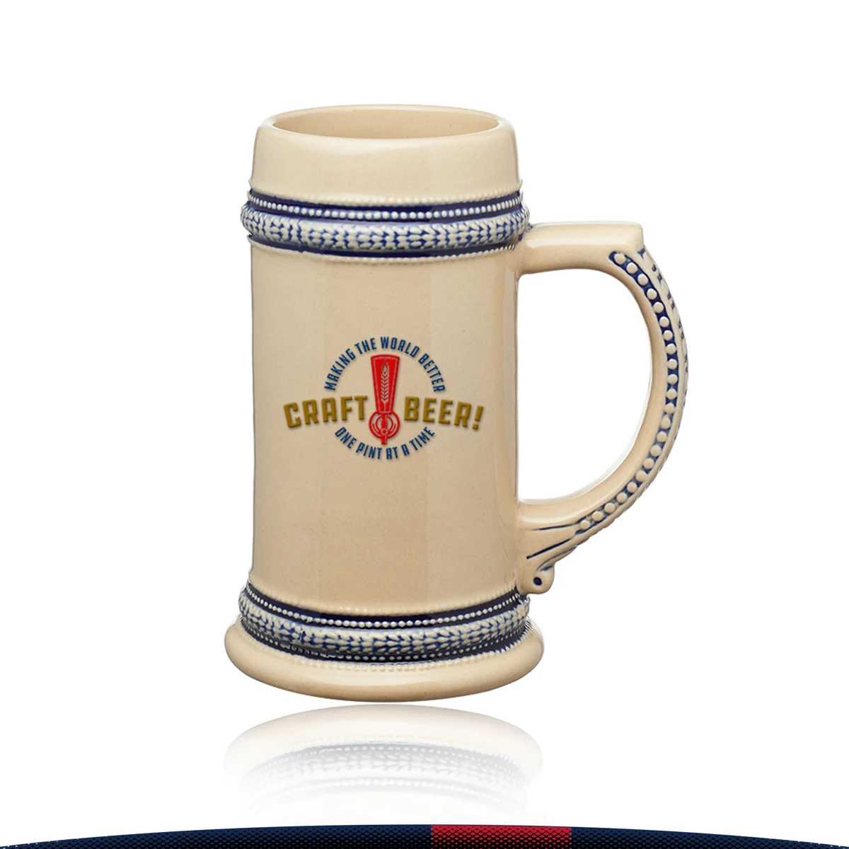 17 oz. Lico Ceramic Beer Mugs 1