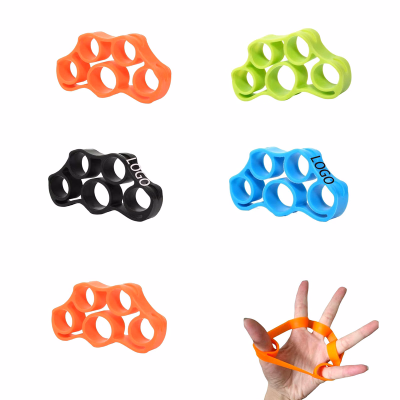 Lightweight Silicone Finger Strengthener