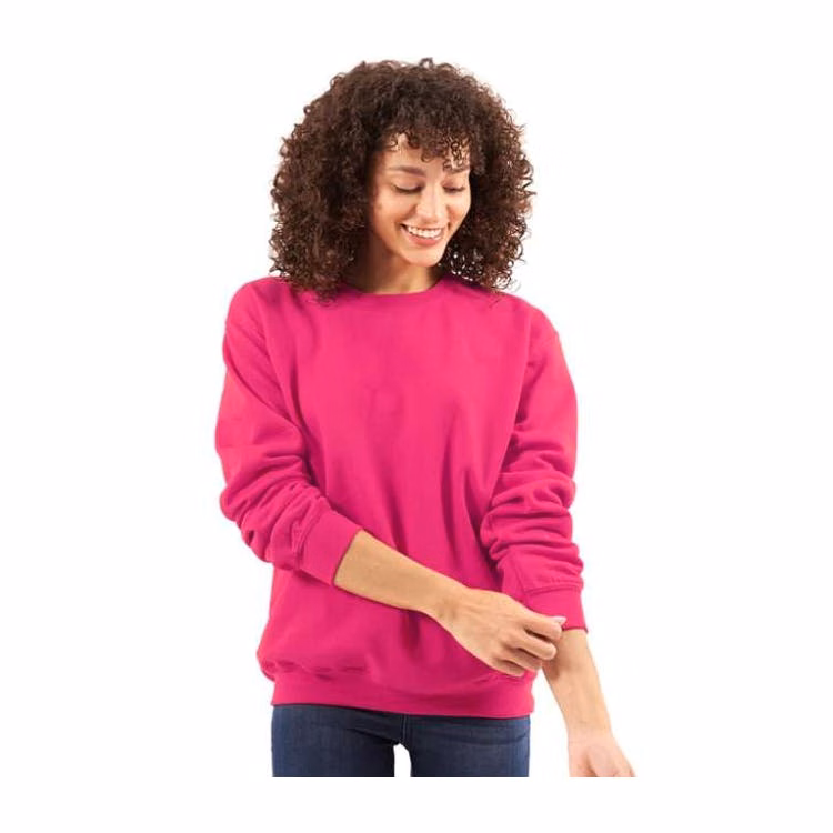 Adult Crewneck Sweatshirts - Pink S-XL