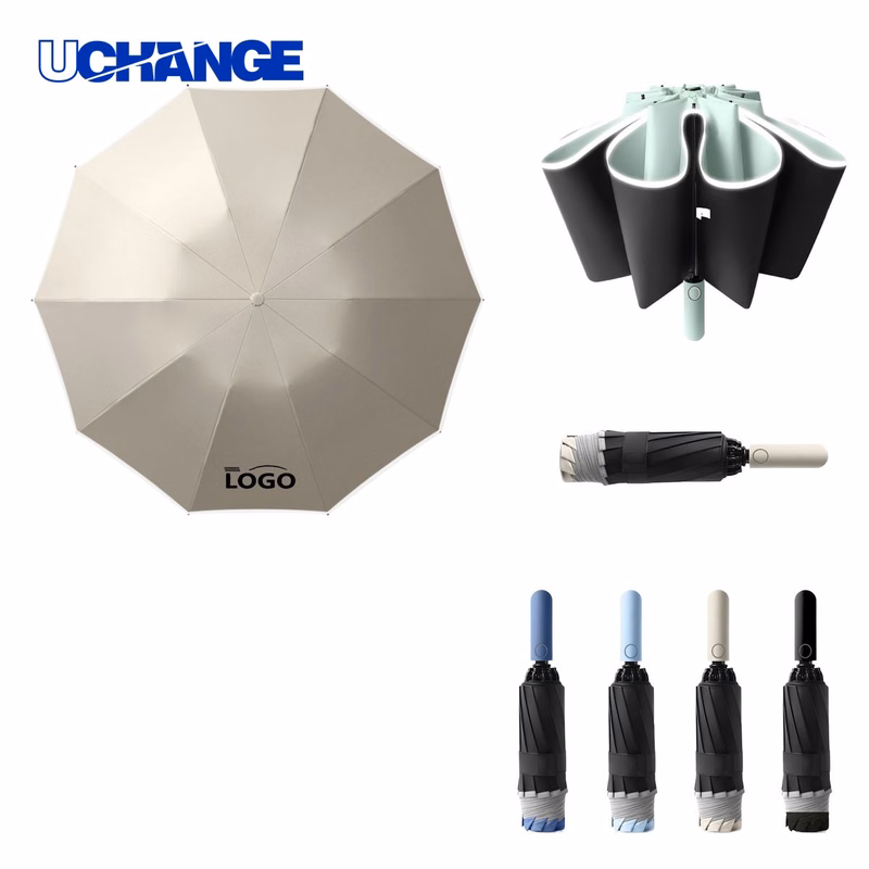8-Rib C-Handle Inverted Umbrella