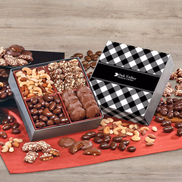 Signature Assortment with Black Plaid Sleeve