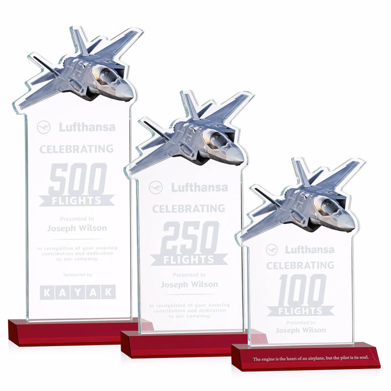 Top Gun Award - Red