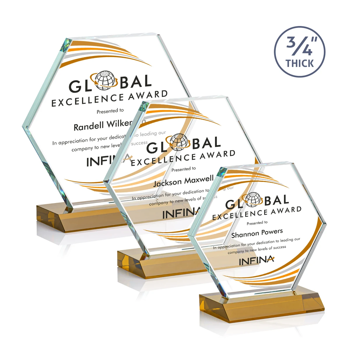 Pickering VividPrint™ Award - Amber 1