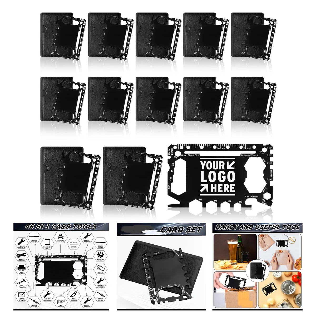 46 in 1 Metal Stainless Steel Survival Pocket Tool 1