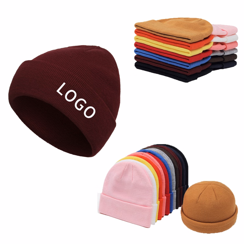Customized versatile knitted hat