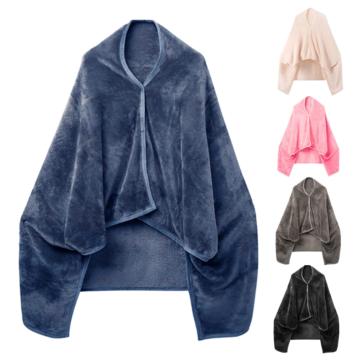 Multifunctional Foldable Cape Pillow Mantle Blanket 1