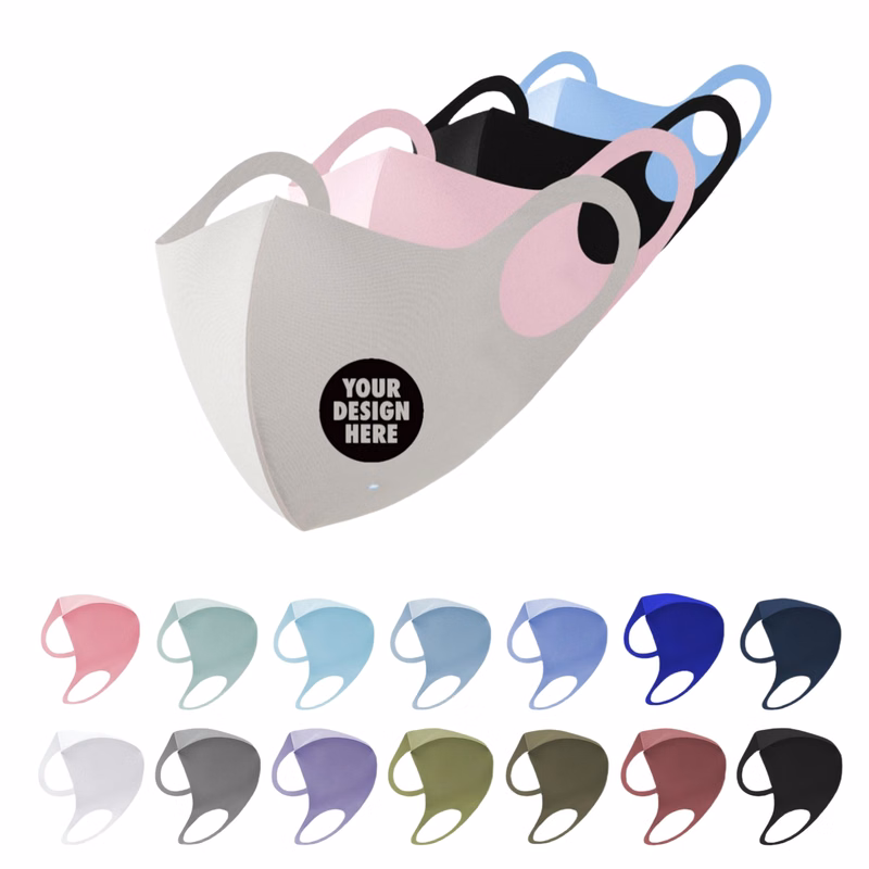 BreatheFlex Knitted Ice Silk Face Mask
