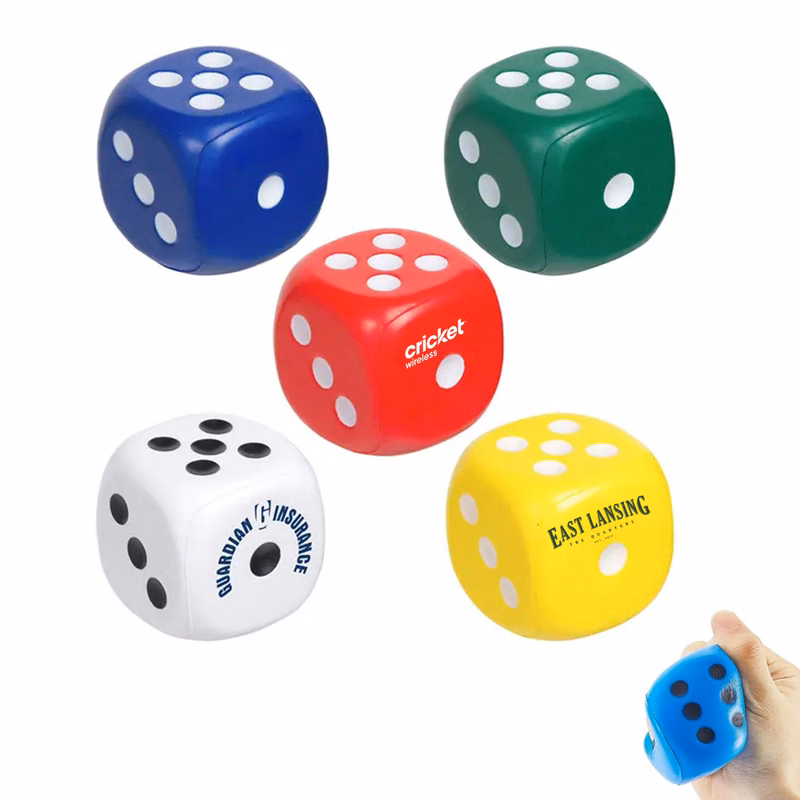 Dice Shape Stress Ball