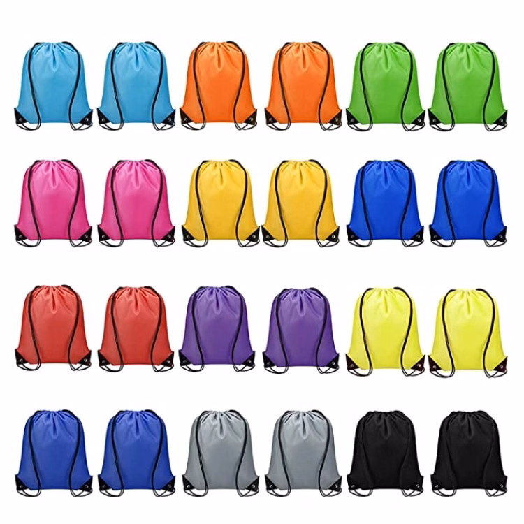 Drawstring Backpack Bags Sack Pack