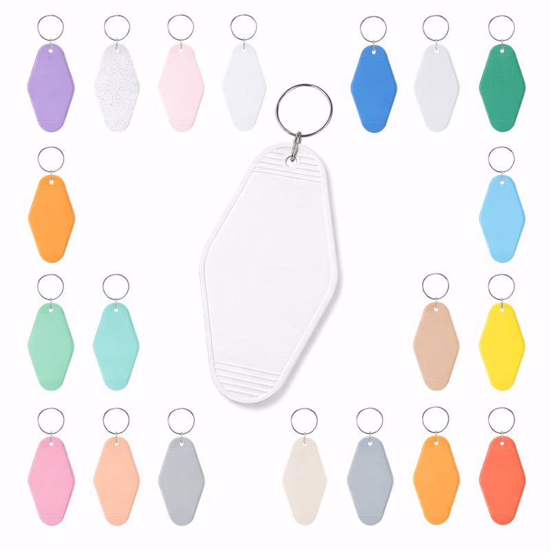 Plastic Diamond Shaped Room Key Tag
