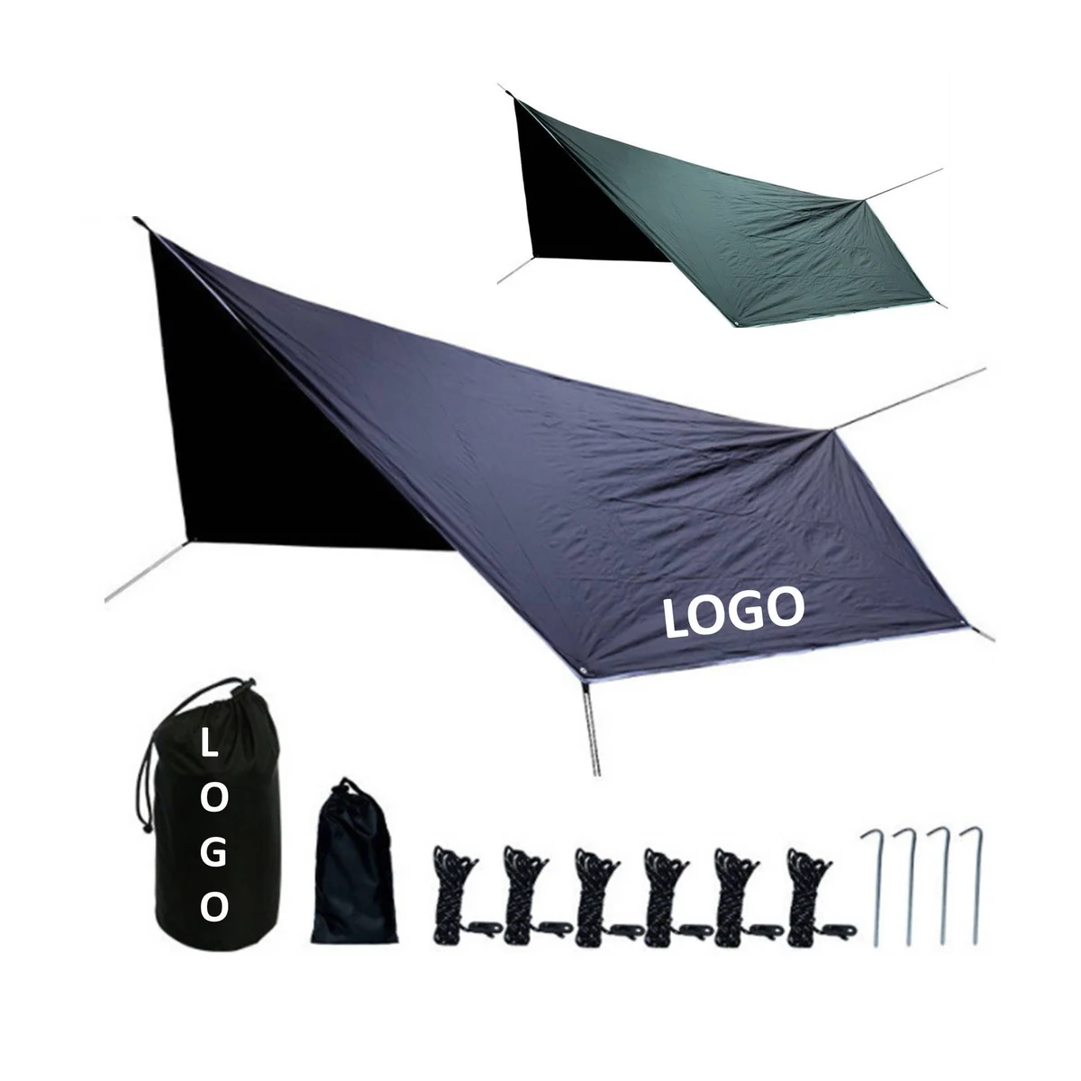 Six Corner Canopy Sunshade Tent Fly Tarp 1