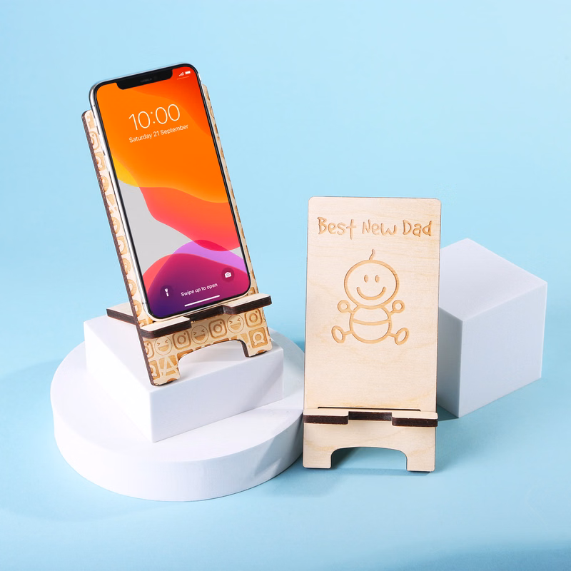 Foldable Wood Phone Stand