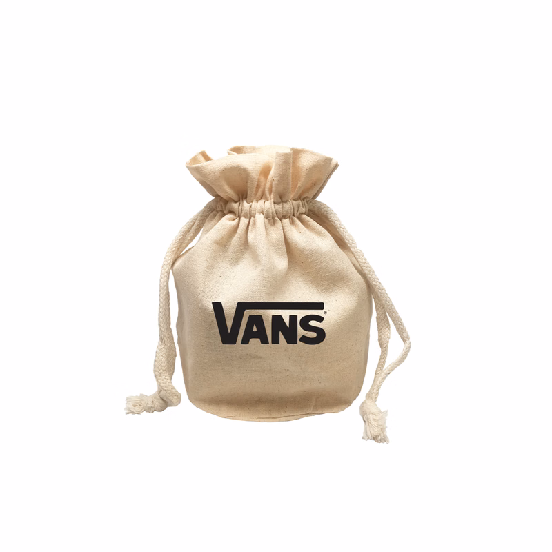 Medium Round Bottom Muslin Cotton Pouch
