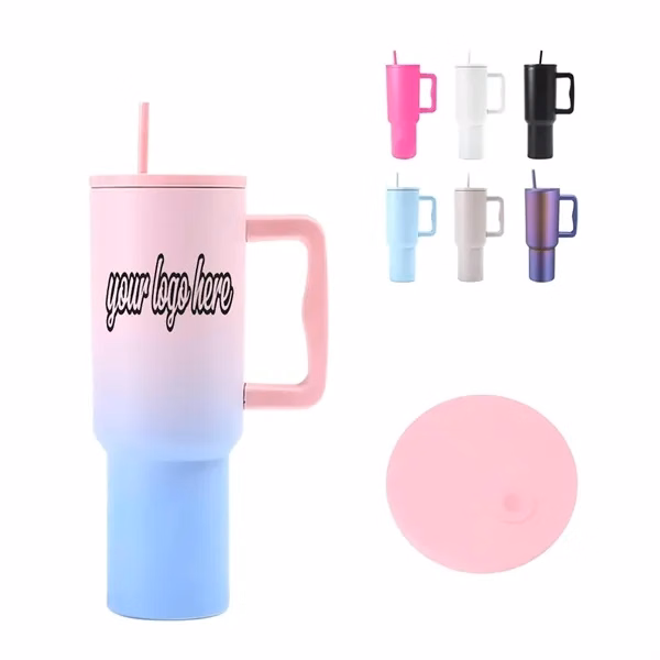 40OZ Vacuum Insulated Tumbler for Commutes, Fitness and Travel
