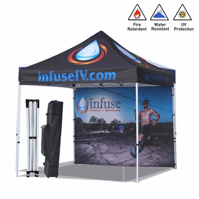 10'x10' Pop Up Tent Print with Custom Graphics