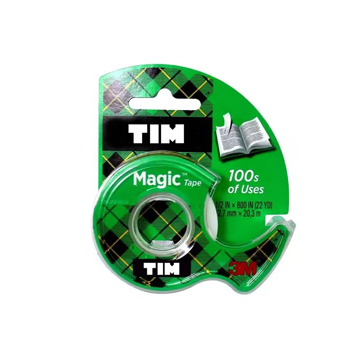 3/4 X 1000 Inches Invisible Stationery Tape 1