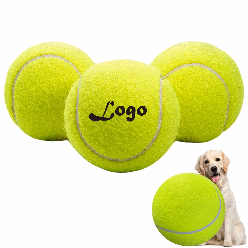 Vibrant Tennis Ball Pet Toys