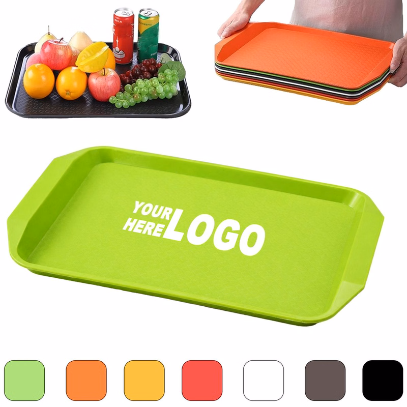 PP Plastic Heavy-Duty Durable Food Tray