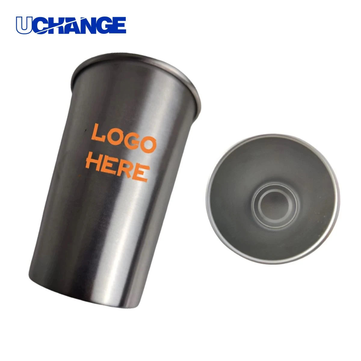 12 oz Stainless Steel Pint Cup Tumbler for Bar Use 1
