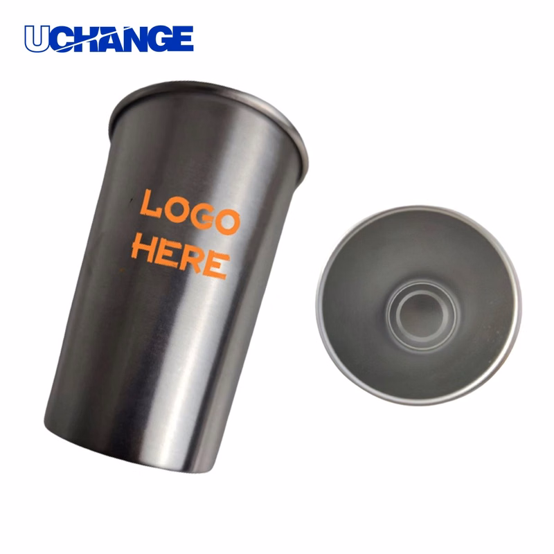 12 oz Stainless Steel Pint Cup Tumbler for Bar Use
