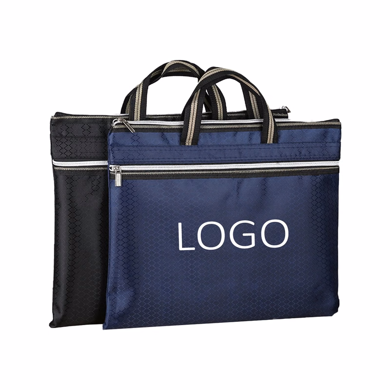 Sideless Briefcase File Bag