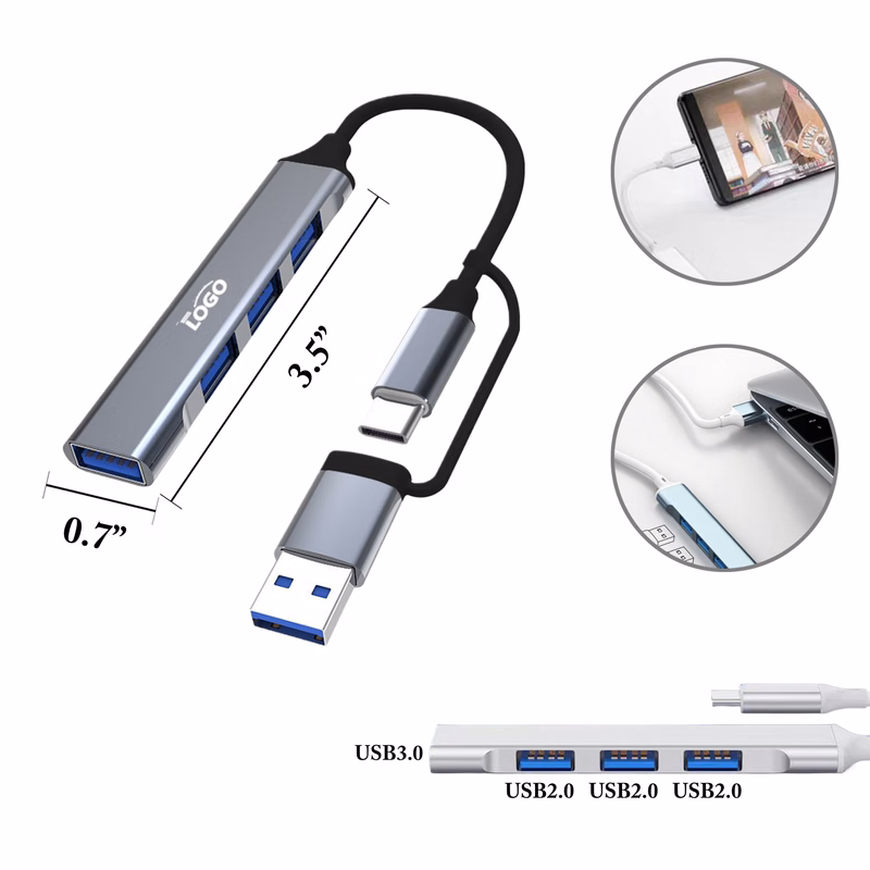 MOQ50 Dual USB Connector For Peripherals