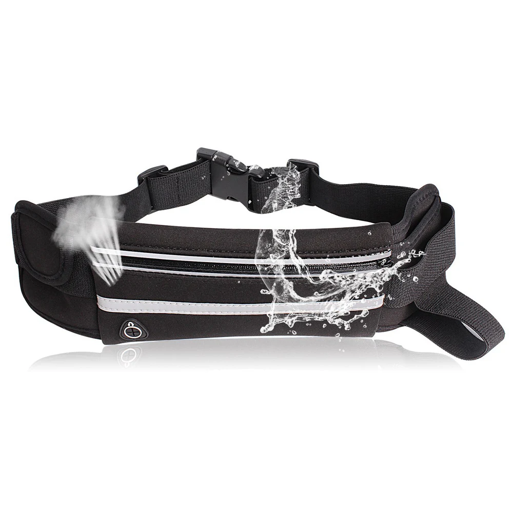 Slim Reflective Running Belt Fanny Pack 1