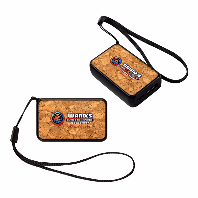 UL 1000mAh NanoCharge Cork Power Bank
