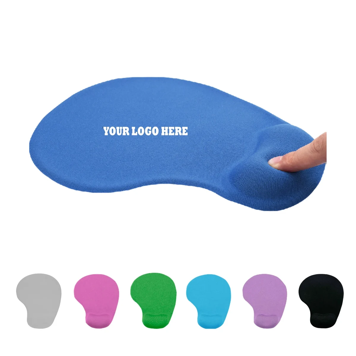 Solid Color Silicone Wrist Mouse Pad Mat MOQ 100PCS 1