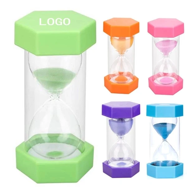 10 Minutes Hexagonal Hourglass Sand Clock 1