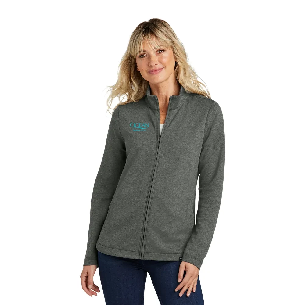 TravisMathew Ladies Coveside Full-Zip 1