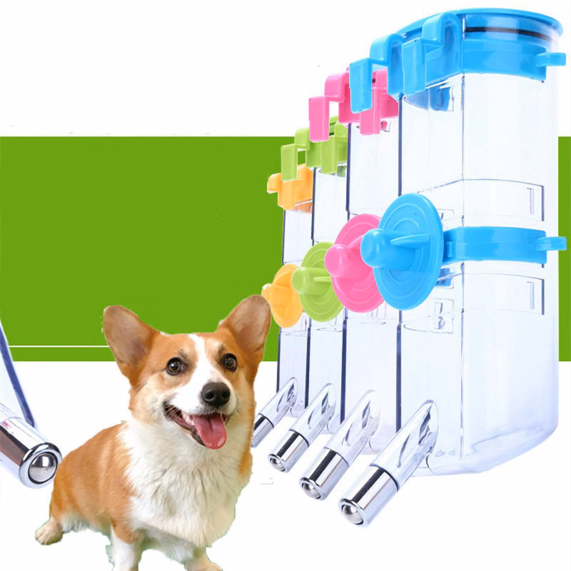 Pet Water Dispenser Dog Water Drink Bottle Hanging Cat Feed